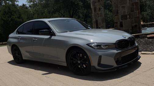 Gray 2023 BMW 330e Base