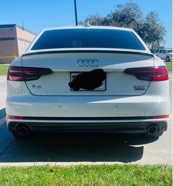 White 2018 Audi A4 2.0T Tech Premium