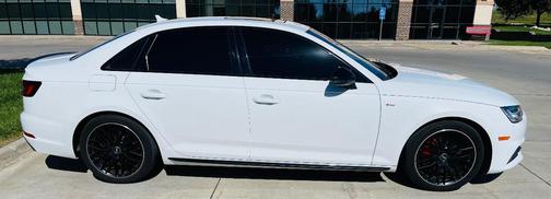 White 2018 Audi A4 2.0T Tech Premium