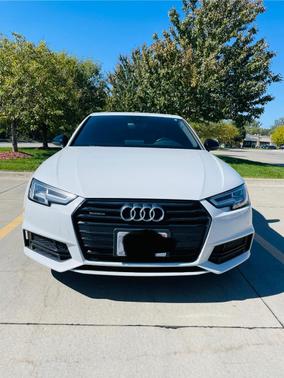 White 2018 Audi A4 2.0T Tech Premium