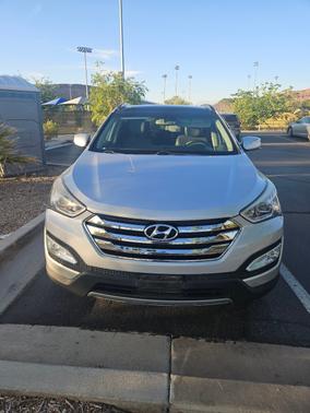 Silver 2014 Hyundai Santa Fe Sport 2.4L
