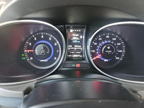Silver 2014 Hyundai Santa Fe Sport 2.4L