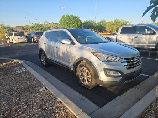 Silver 2014 Hyundai Santa Fe Sport 2.4L