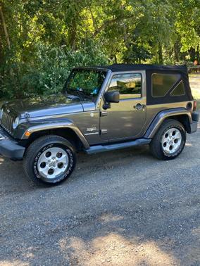 Gray 2014 Jeep Wrangler Sahara