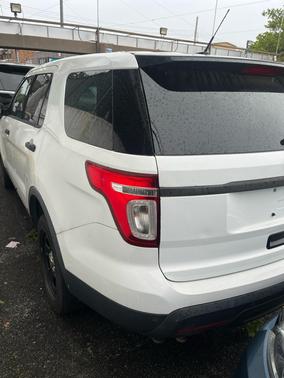White 2015 Ford Utility Police Interceptor Base