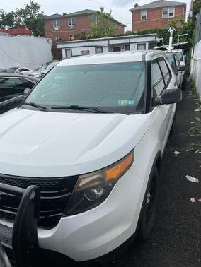 White 2015 Ford Utility Police Interceptor Base