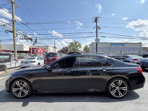 Black 2016 BMW 750 i xDrive