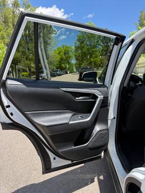 White 2023 Toyota RAV4 XLE