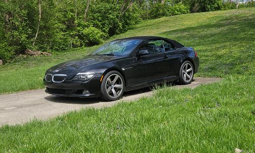 Black 2009 BMW 650 i