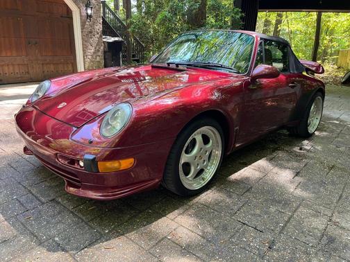 Red 1997 Porsche 911 911 Carrera Cabriolet