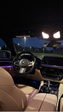 Blue 2022 BMW 540 i xDrive