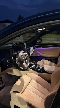 Blue 2022 BMW 540 i xDrive
