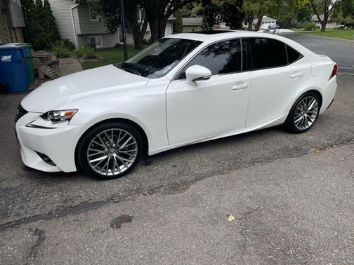 White 2014 Lexus IS 250 Base