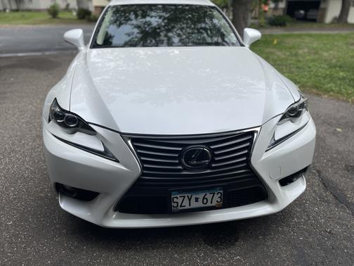 White 2014 Lexus IS 250 Base