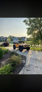 Orange 2013 Jeep Wrangler Sport
