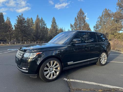 Black 2016 Land Rover Range Rover 5.0L Supercharged