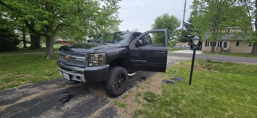 Black 2012 Chevrolet Silverado 1500 LT