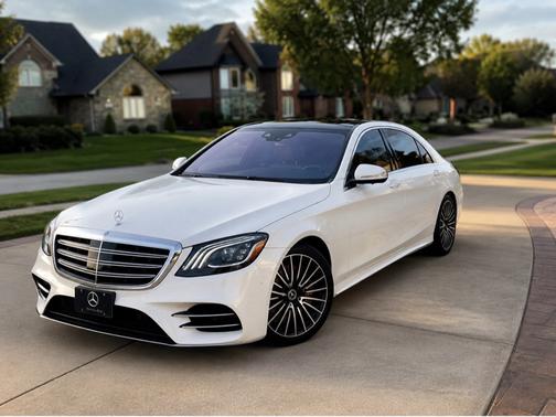 White 2019 Mercedes-Benz S-Class S 560 4MATIC