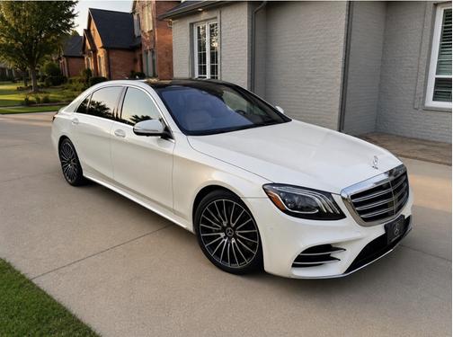 White 2019 Mercedes-Benz S-Class S 560 4MATIC