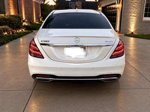 White 2019 Mercedes-Benz S-Class S 560 4MATIC
