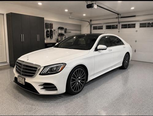 White 2019 Mercedes-Benz S-Class S 560 4MATIC