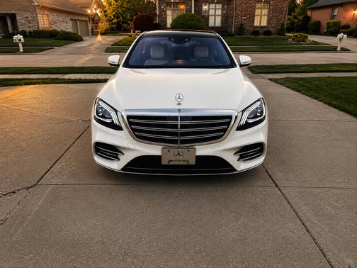 White 2019 Mercedes-Benz S-Class S 560 4MATIC