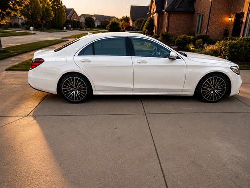 White 2019 Mercedes-Benz S-Class S 560 4MATIC