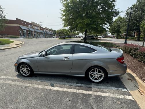 Silver 2012 Mercedes-Benz C-Class C 350