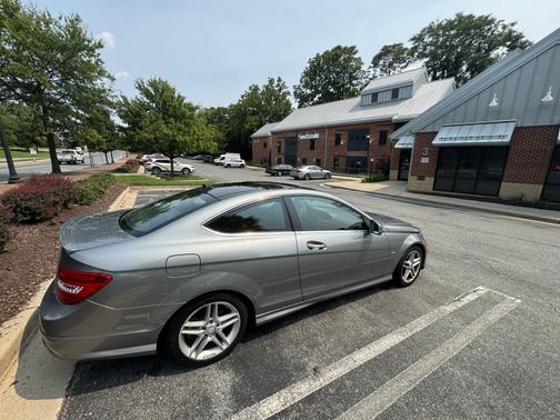 Silver 2012 Mercedes-Benz C-Class C 350