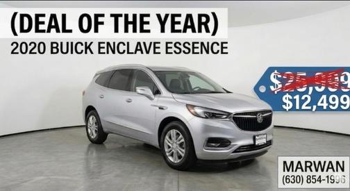 Silver 2020 Buick Enclave Essence