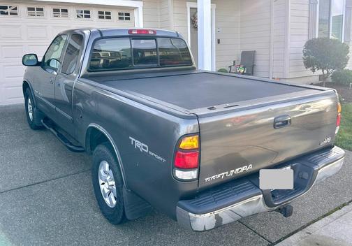 Gray 2003 Toyota Tundra SR5