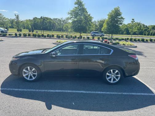 Black 2012 Acura TL Technology