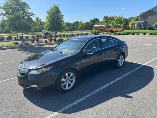 Black 2012 Acura TL Technology
