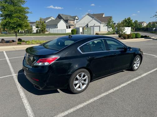 Black 2012 Acura TL Technology
