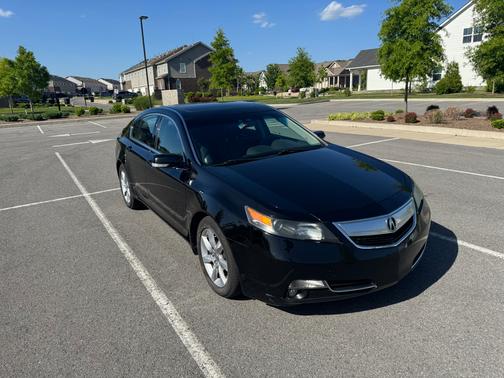 Black 2012 Acura TL Technology