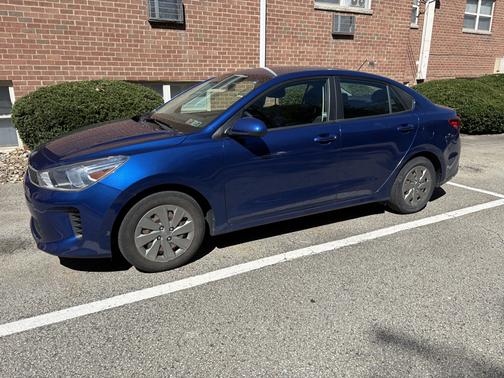 Blue 2020 Kia Rio S