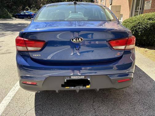 Blue 2020 Kia Rio S