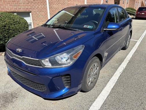 Blue 2020 Kia Rio S