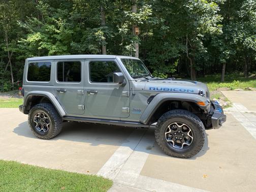 Gray 2021 Jeep Wrangler Unlimited 4xe Rubicon