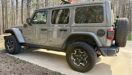 Gray 2021 Jeep Wrangler Unlimited 4xe Rubicon
