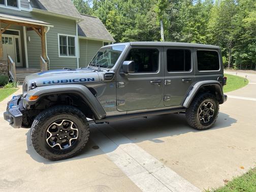 Gray 2021 Jeep Wrangler Unlimited 4xe Rubicon