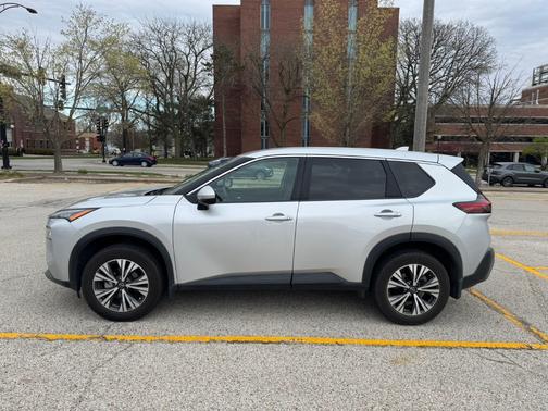 Silver 2022 Nissan Rogue SV