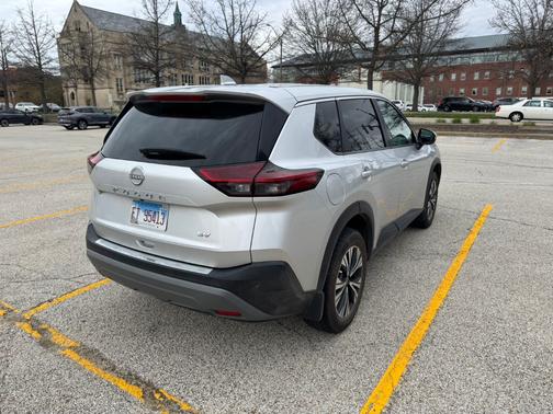 Silver 2022 Nissan Rogue SV