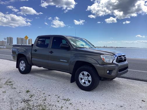 Brown 2015 Toyota Tacoma TRD Pro