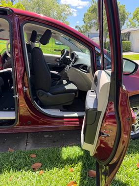 Red 2022 Chrysler Voyager LX