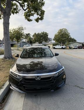 Black 2018 Honda Accord LX