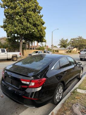 Black 2018 Honda Accord LX