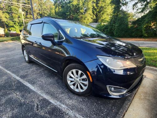 Blue 2017 Chrysler Pacifica Touring-L