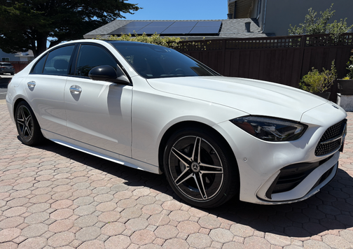 White 2022 Mercedes-Benz C-Class C 300