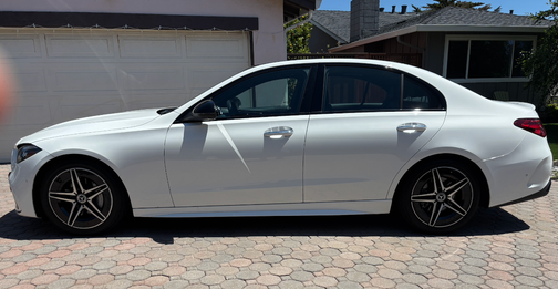 White 2022 Mercedes-Benz C-Class C 300